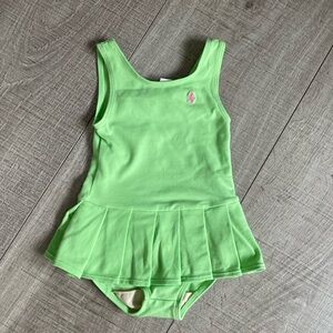 Ralph Lauren Lime Green Toddler Girl Swimsuit sz: 18 mos